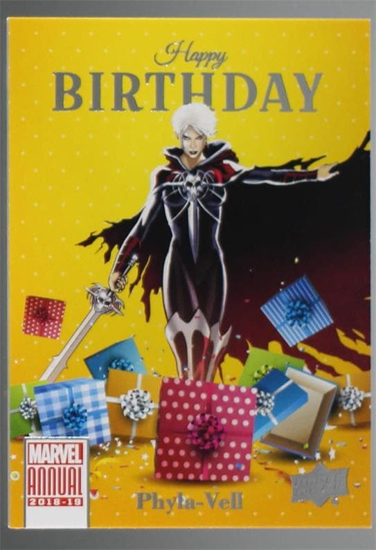 Phyla-Vell #HB5 — 2018-19 Upper Deck Marvel Annual