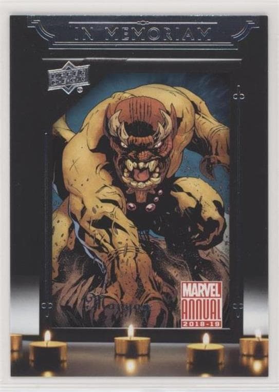 Mangog #IM1 — 2018-19 Upper Deck Marvel Annual