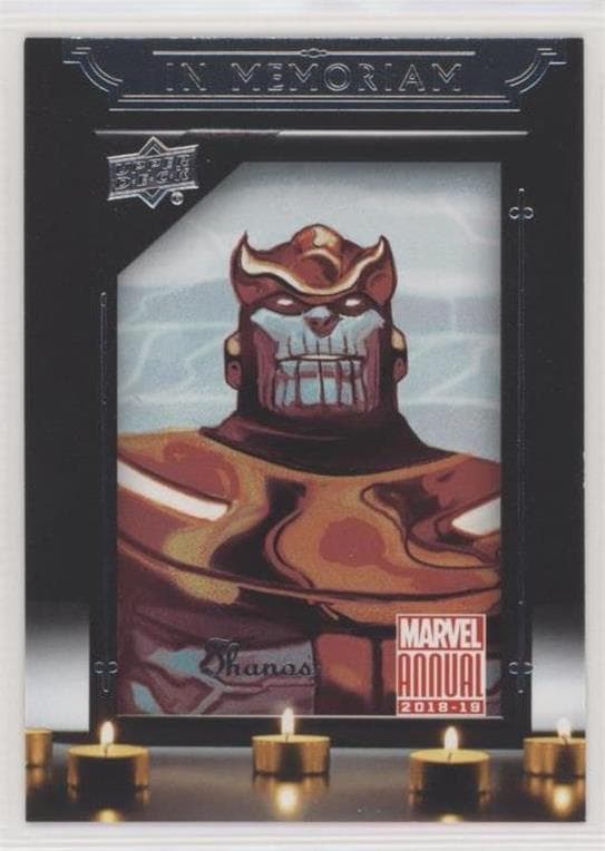 Thanos #IM4 — 2018-19 Upper Deck Marvel Annual