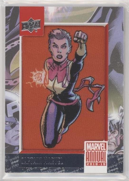 Captain Marvel #P6 — 2018-19 Upper Deck Marvel Annual