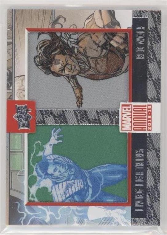 Red Wolf/Living Lightning #PD1 — 2018-19 Upper Deck Marvel Annual