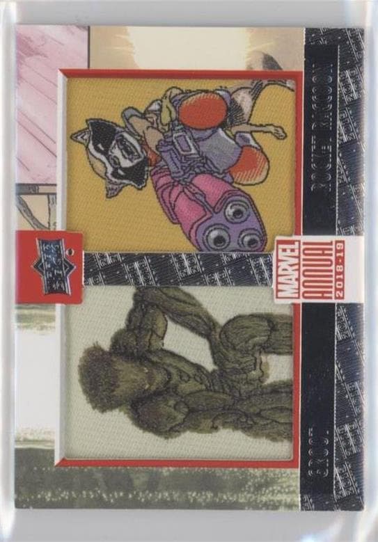 Rocket Raccoon/Groot #PD16 — 2018-19 Upper Deck Marvel Annual