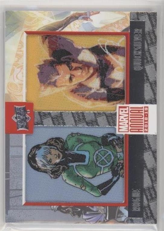 Rogue/Quicksilver #PD2 — 2018-19 Upper Deck Marvel Annual