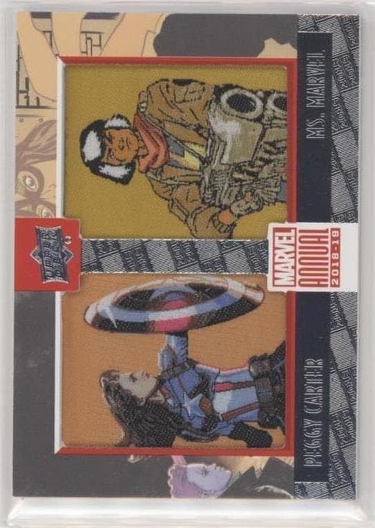 Peggy Carter/Ms. Marvel #PD3 — 2018-19 Upper Deck Marvel Annual