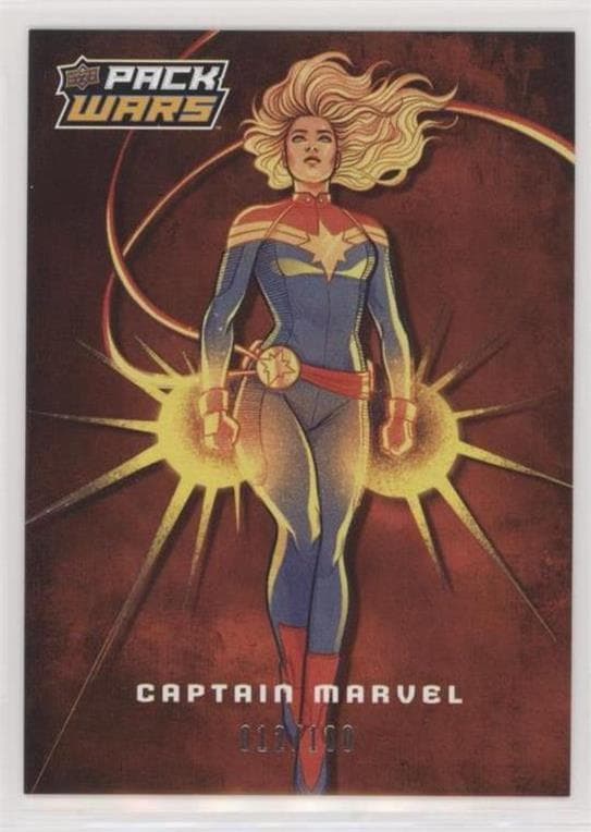 Captain Marvel #PW-1 — 2018-19 Upper Deck Marvel Annual