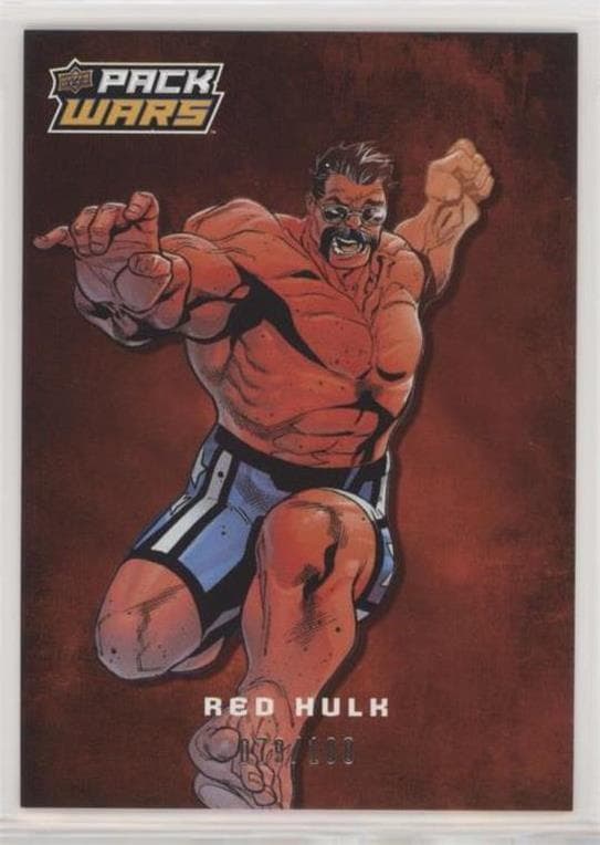 Red Hulk #PW-10 — 2018-19 Upper Deck Marvel Annual