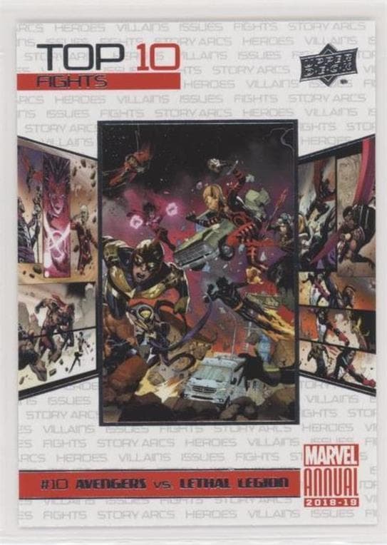 Avengers vs. Lethal Legion #TF10 — 2018-19 Upper Deck Marvel Annual