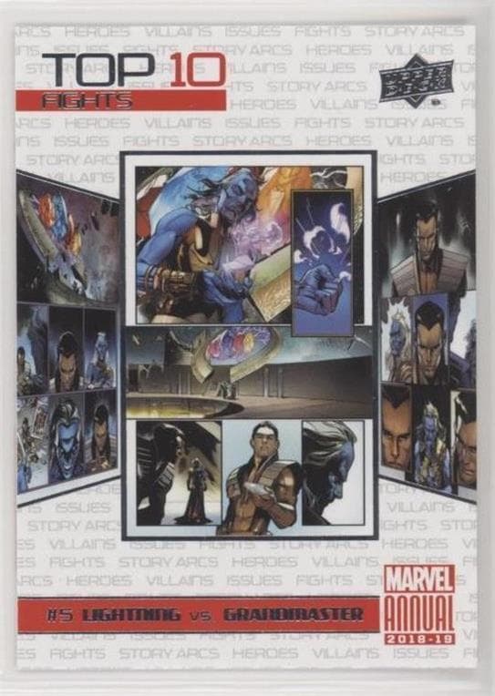 Lightning vs
Grandmaster #TF5 — 2018-19 Upper Deck Marvel Annual