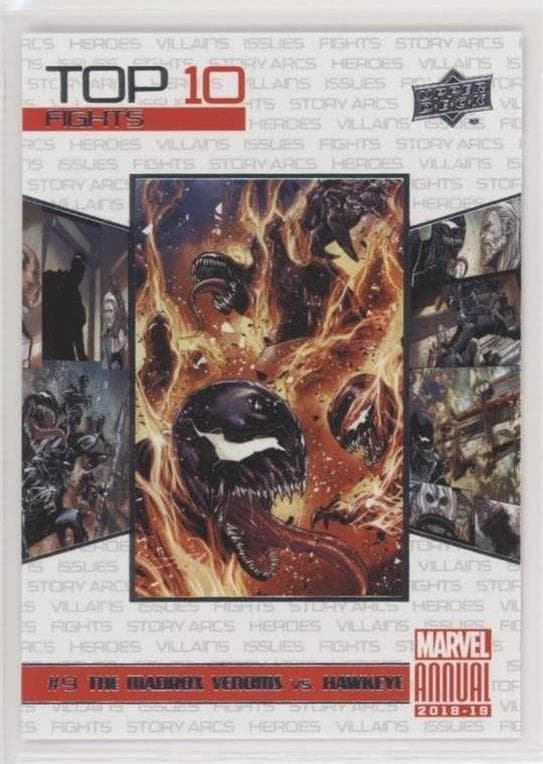 The Madrox Venoms vs. Hawkeye #TF9 — 2018-19 Upper Deck Marvel Annual