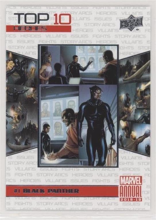 Black Panther #TH1 — 2018-19 Upper Deck Marvel Annual