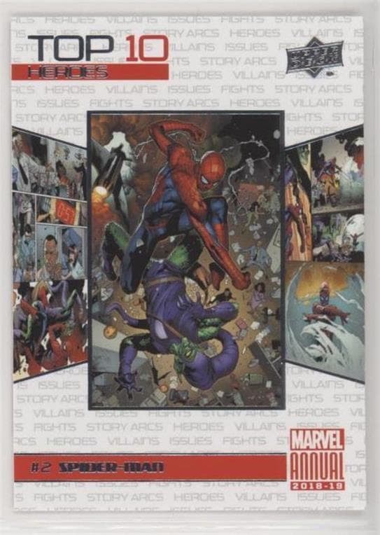 Spider-Man #TH2 — 2018-19 Upper Deck Marvel Annual