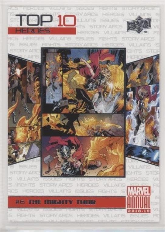 The Mighty Thor #TH6 — 2018-19 Upper Deck Marvel Annual