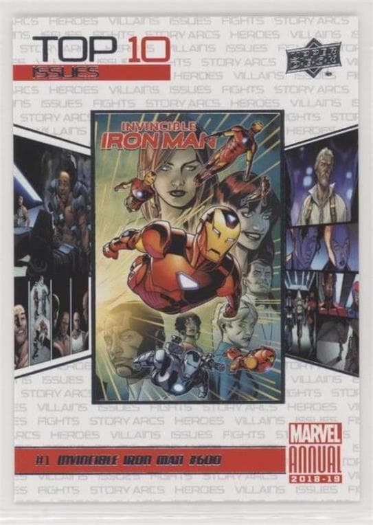 Invincible Iron Man #600 #TI1 — 2018-19 Upper Deck Marvel Annual