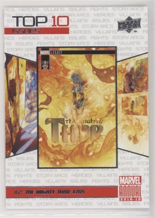 The Mighty Thor #705 #TI2 — 2018-19 Upper Deck Marvel Annual