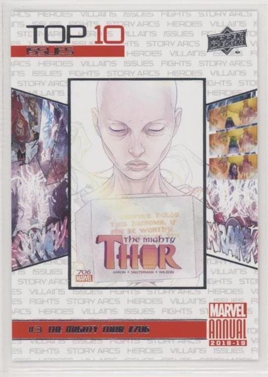 The Mighty Thor #706 #TI3 — 2018-19 Upper Deck Marvel Annual