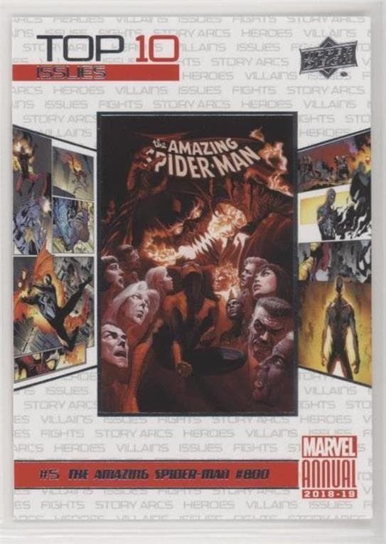The Amazing Spider-Man #800 #TI5 — 2018-19 Upper Deck Marvel Annual