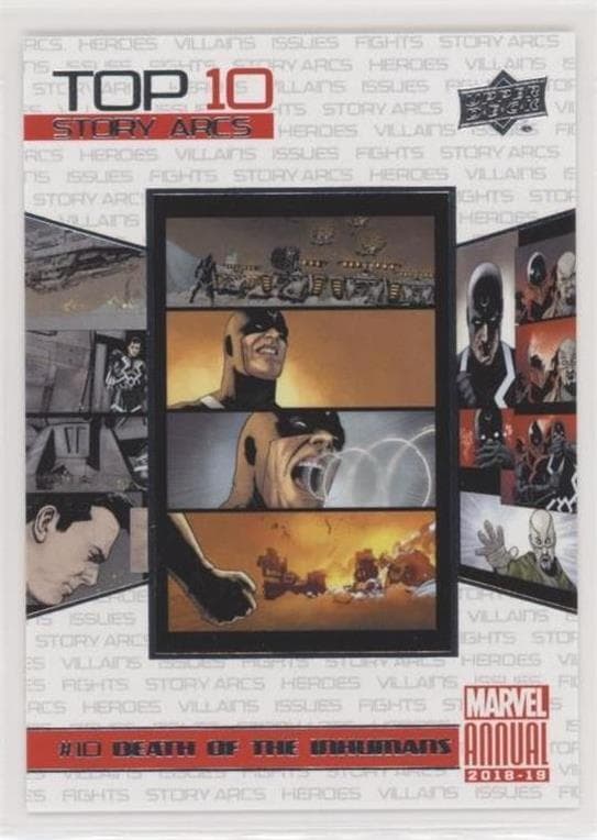 Death Of The Inhumans #TS10 — 2018-19 Upper Deck Marvel Annual