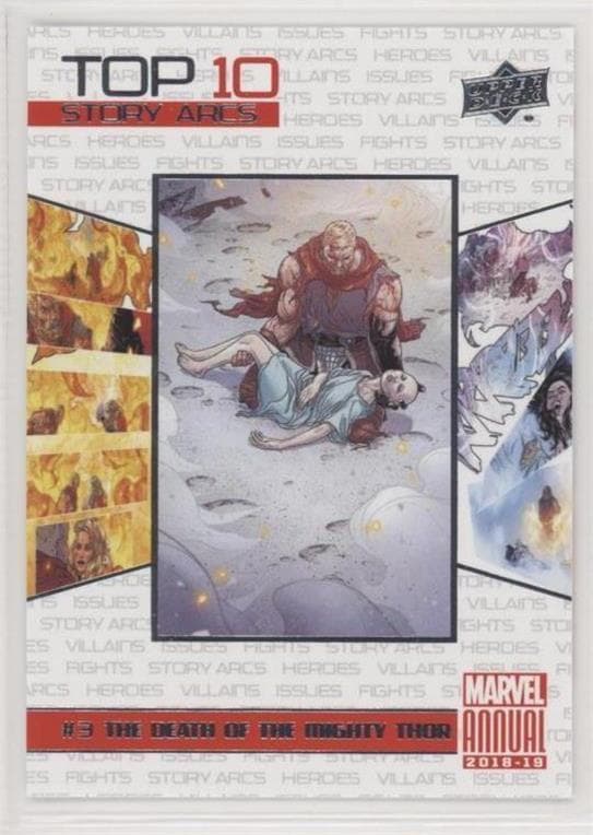The Death Of The Mighty Thor #TS3 — 2018-19 Upper Deck Marvel Annual