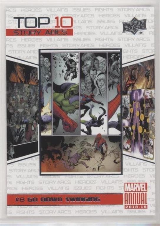 Go Down Swinging #TS8 — 2018-19 Upper Deck Marvel Annual