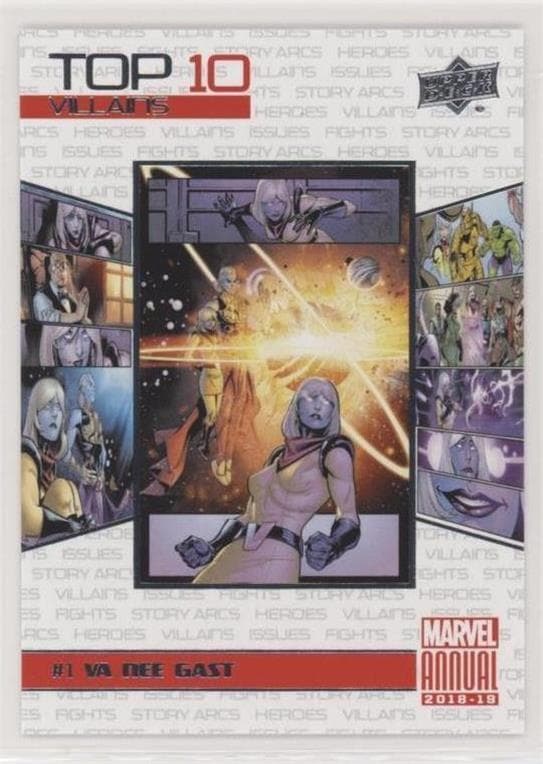 Va Nee Gast #TV1 — 2018-19 Upper Deck Marvel Annual