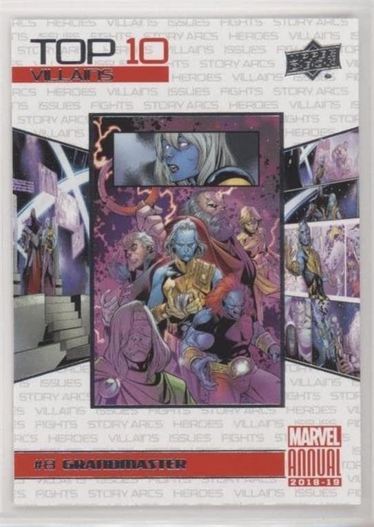 Grandmaster #TV8 — 2018-19 Upper Deck Marvel Annual
