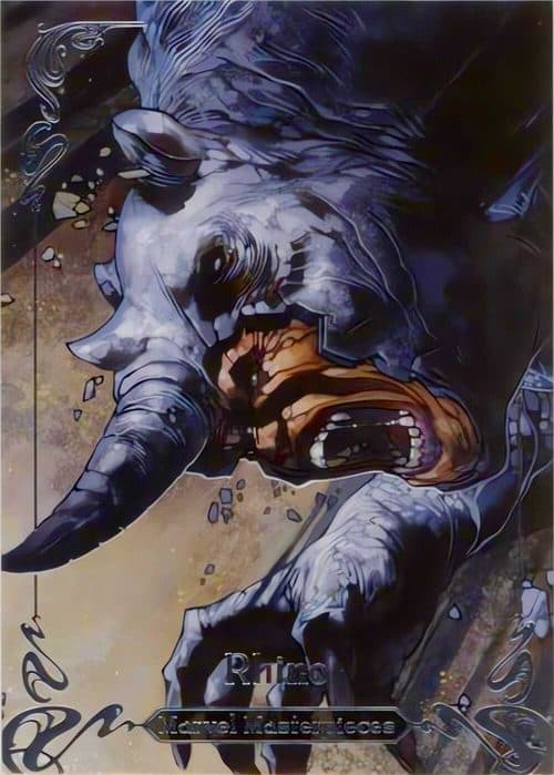 Rhino #10 — 2018 Marvel Masterpieces