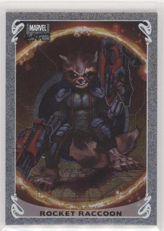 Rocket Raccoon #10 OF 20 — 2018 Marvel Masterpieces