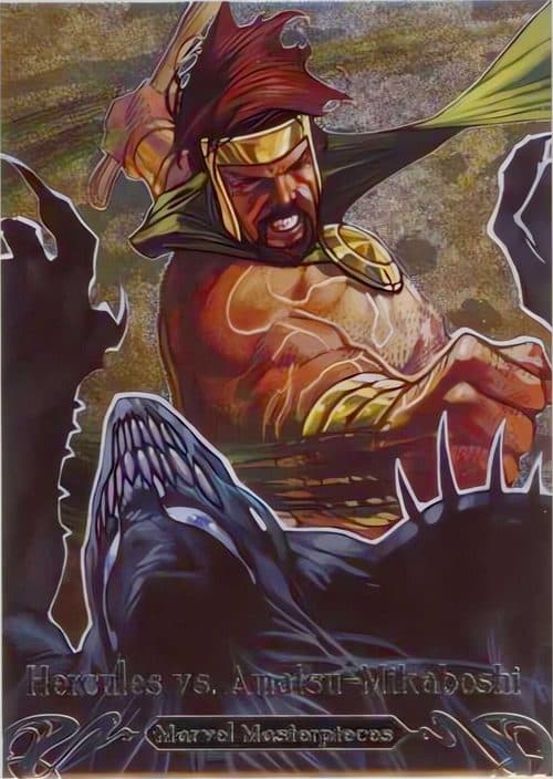 Hercules vs. Amatsu-Mikaboshi #BS-14 — 2018 Marvel Masterpieces