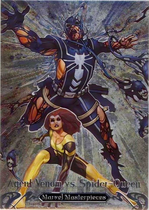 Agent Venom vs. Spider-Queen #BS-4 — 2018 Marvel Masterpieces