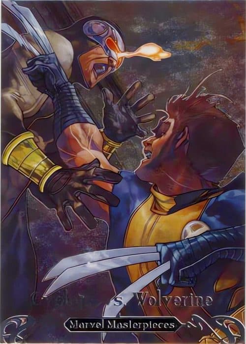 Cyclops vs. Wolverine #BS-9 — 2018 Marvel Masterpieces