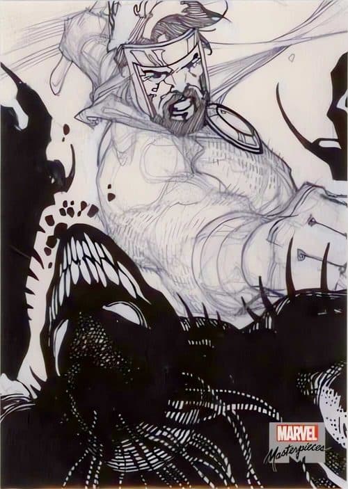 Hercules vs. Amatsu-Mikaboshi #PA10 — 2018 Marvel Masterpieces
