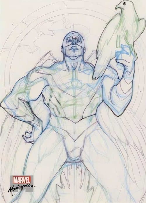 Falcon #PA16 — 2018 Marvel Masterpieces