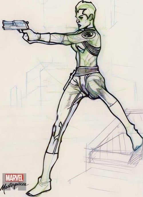 Maria Hill #PA21 — 2018 Marvel Masterpieces
