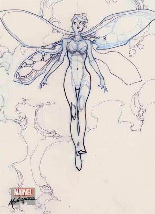 Wasp #PA26 — 2018 Marvel Masterpieces