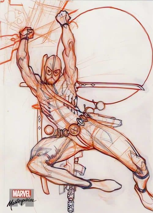 Deadpool #PA3 — 2018 Marvel Masterpieces