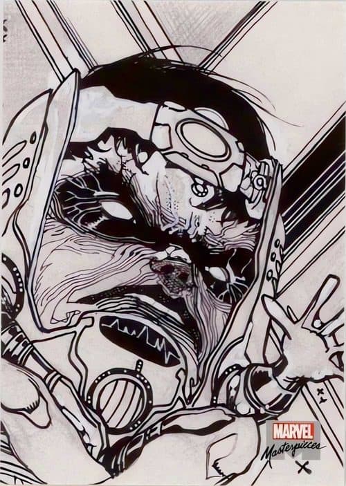 M.O.D.O.K. #PA32 — 2018 Marvel Masterpieces