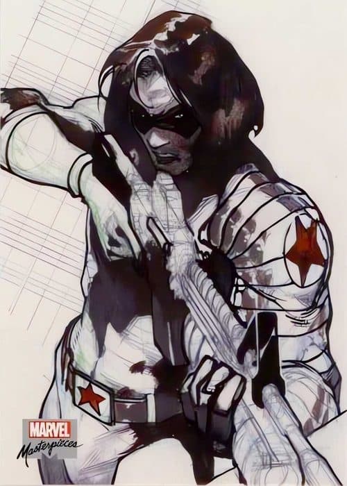 Winter Soldier #PA33 — 2018 Marvel Masterpieces