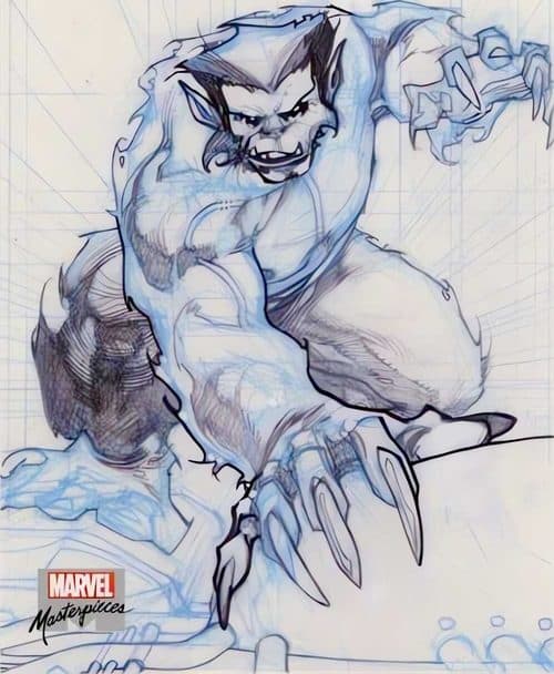 Beast #PA42 — 2018 Marvel Masterpieces