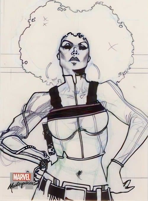 Misty Knight #PA46 — 2018 Marvel Masterpieces
