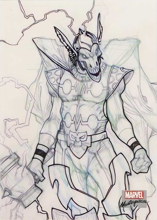 Beta Ray Bill #PA52 — 2018 Marvel Masterpieces