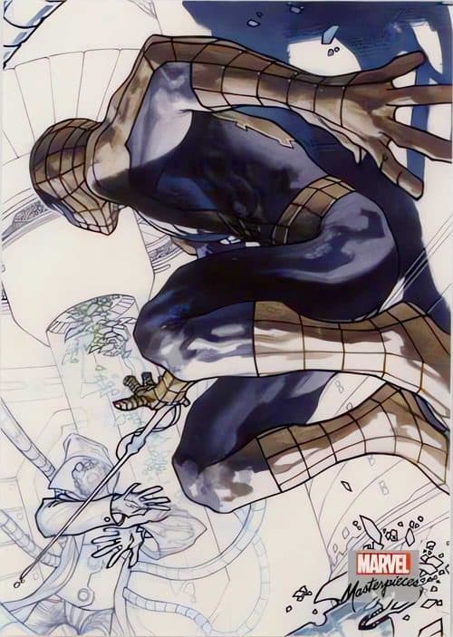 Spider-Man vs. Doctor Octopus #PA59 — 2018 Marvel Masterpieces