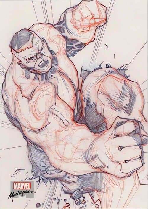 Red Hulk #PA61 — 2018 Marvel Masterpieces