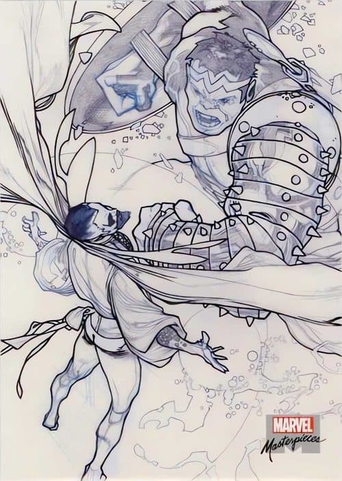 Hulk vs. Doctor Strange #PA63 — 2018 Marvel Masterpieces