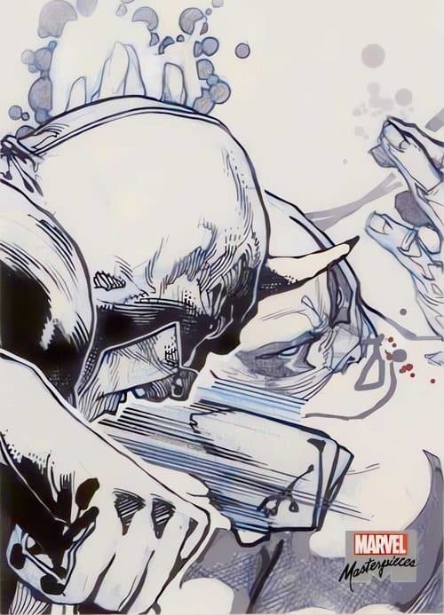 Iron Fist vs. Daredevil #PA74 — 2018 Marvel Masterpieces