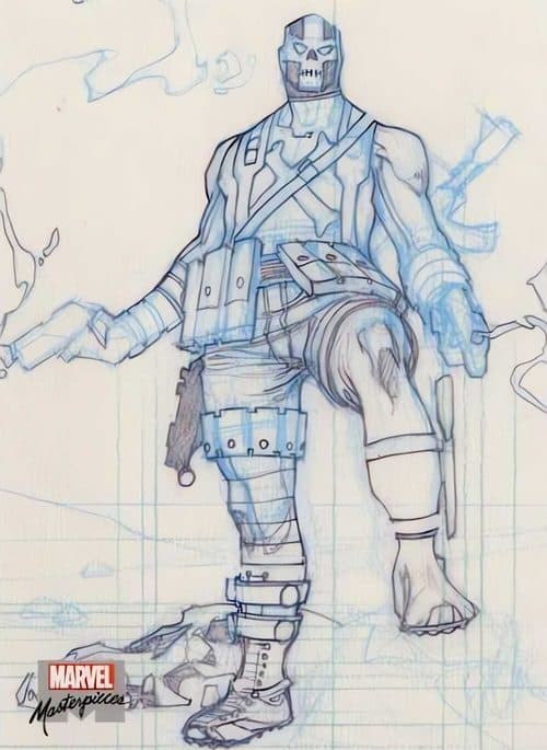 Crossbones #PA85 — 2018 Marvel Masterpieces