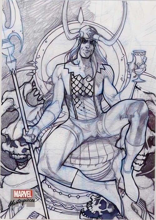 Loki #PA86 — 2018 Marvel Masterpieces