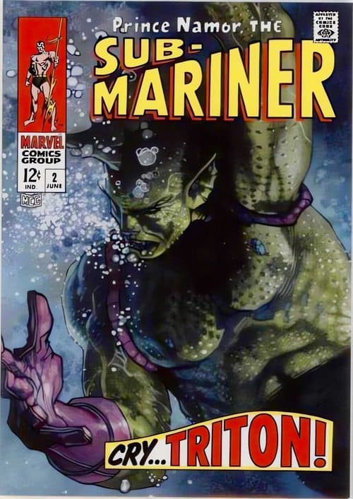 Triton #WI-13 — 2018 Marvel Masterpieces