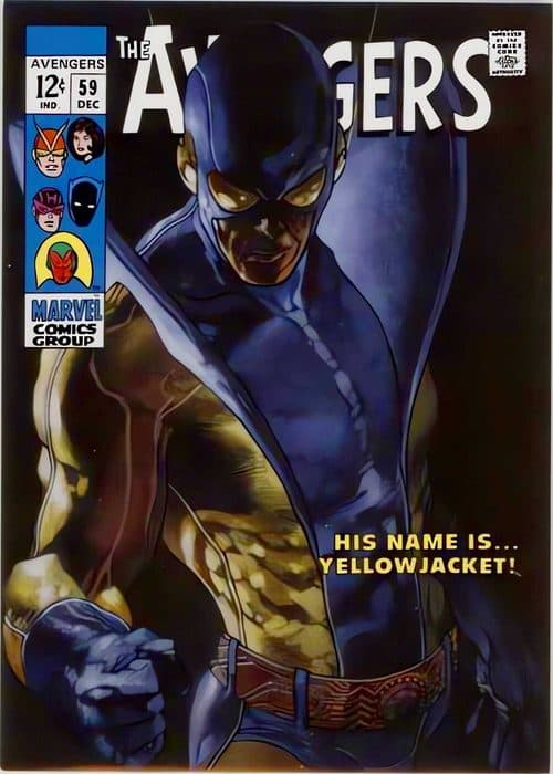 Yellowjacket #WI-2 — 2018 Marvel Masterpieces