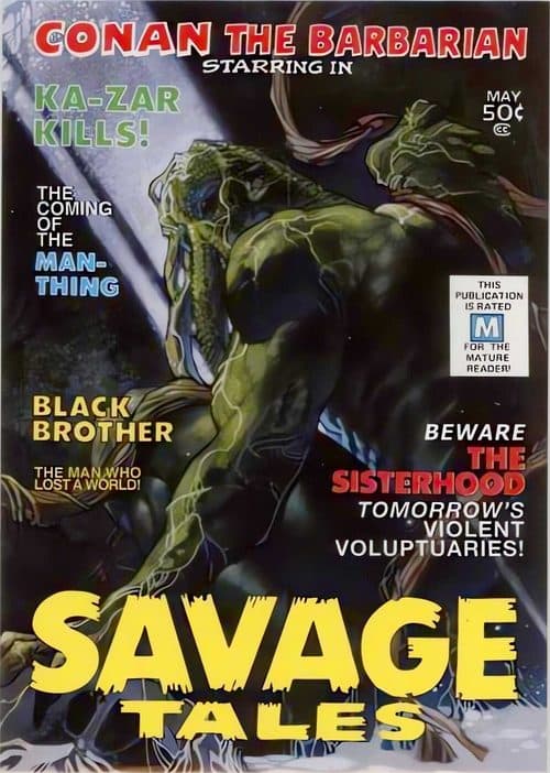 Man-Thing #WI-25 — 2018 Marvel Masterpieces