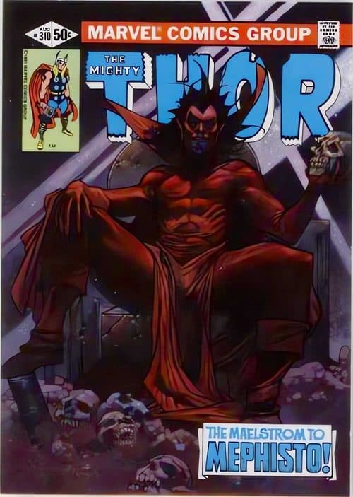 Mephisto #WI-29 — 2018 Marvel Masterpieces